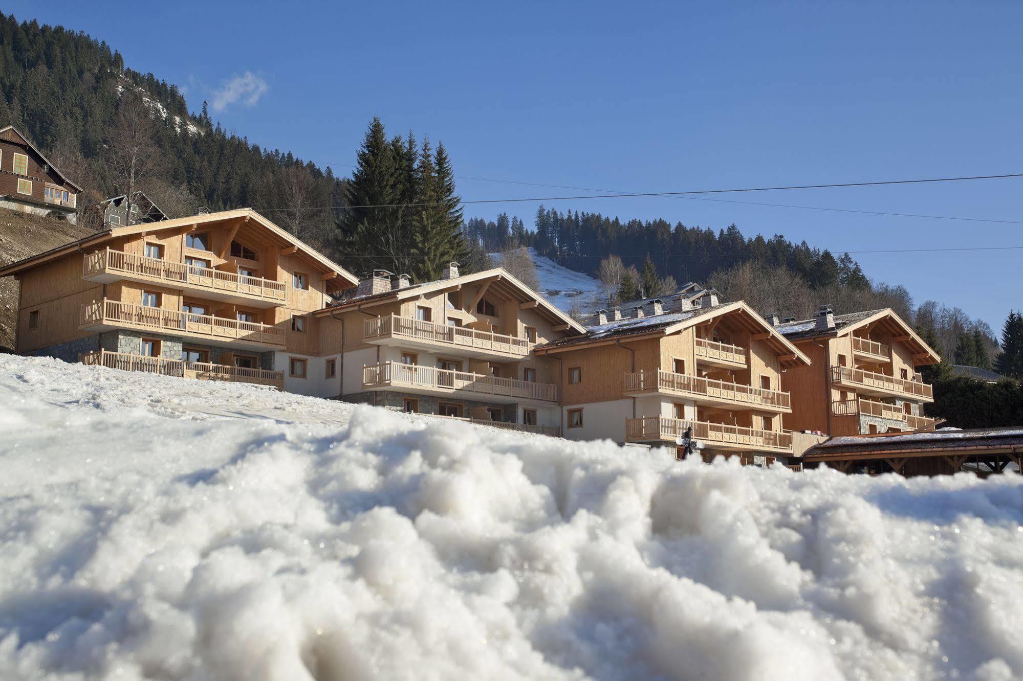Cgh Residences & Spas Les Chalets De Jouvence Les Carroz d'Araches Luaran gambar